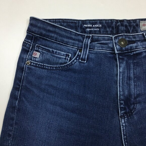 AG ADRIANO GOLDSCHMIED 360 Contour Med/Light Prima Ankle Cigarette Leg Jeans - Picture 6 of 12